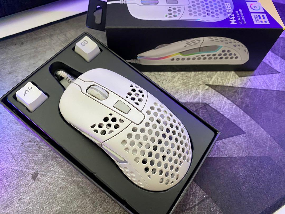 Xtrfy M42 Rgb White Computers Tech Parts Accessories Computer Parts On Carousell