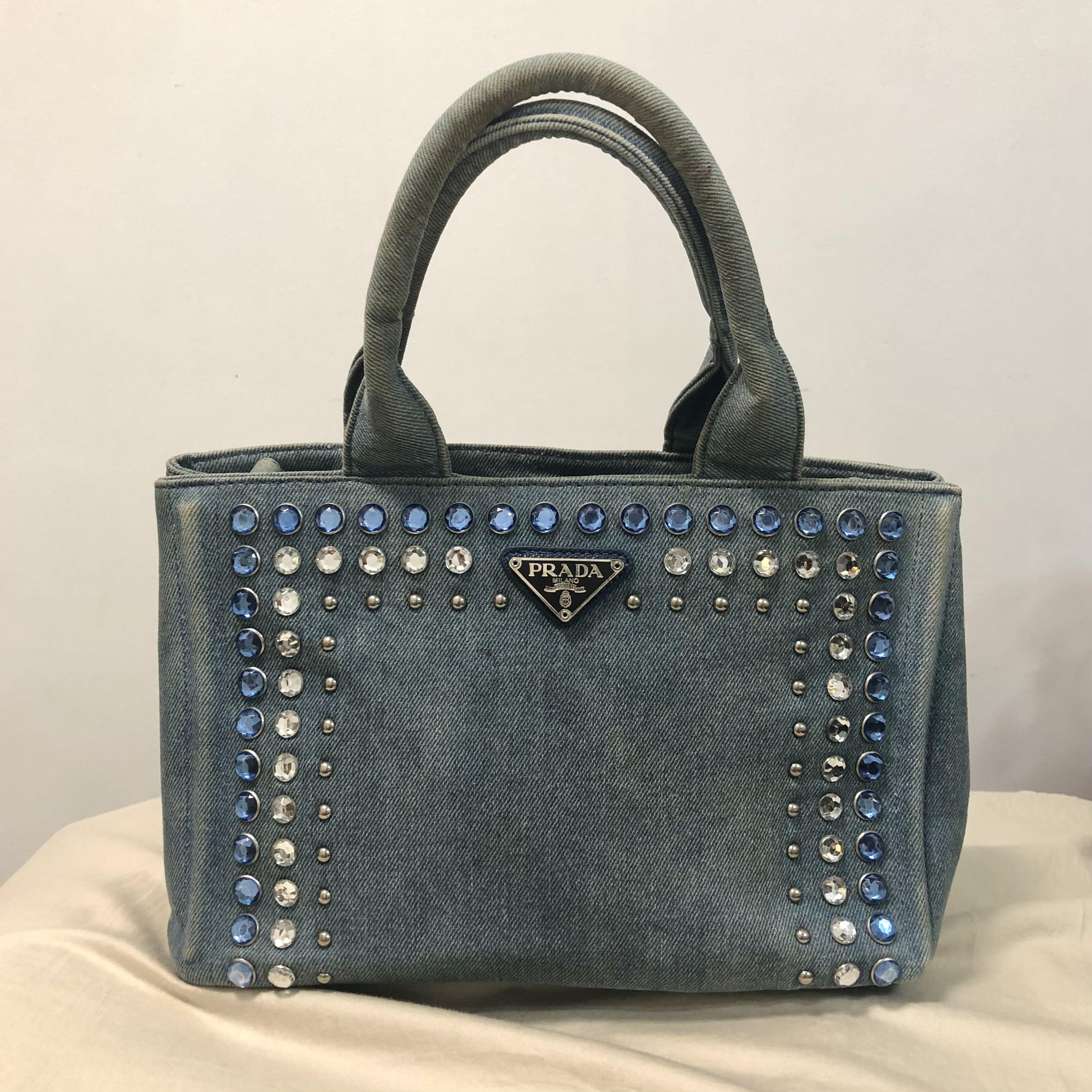 100% authentic vintage Prada Bag, Luxury, Bags & Wallets on Carousell