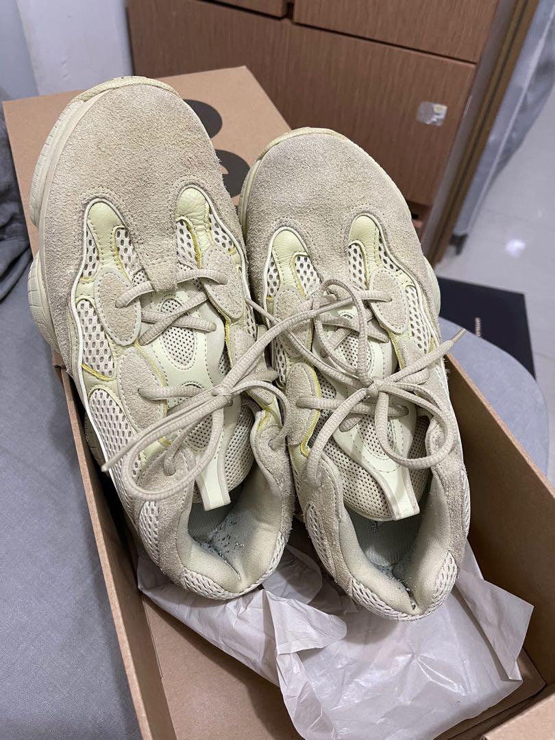 Yeezy 500 moon yellow Carousell