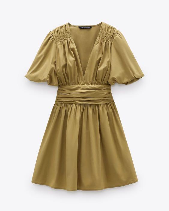 ZARA POPLIN DRESS (Category: Dresses) located in Caloocan City. Submitted by stuzzz93 (Listing ID 1064974246, Image 2). Description: ZARA POPLIN DRESS Available: XS (fits up to Small) SELLING PRICE: Php 1900.00 ONLY ORIGINAL PRICE: Php 2495.00 DM to Order.