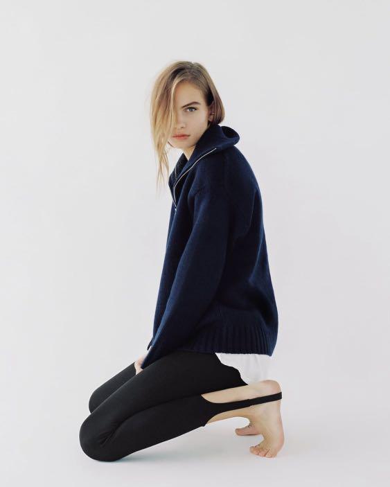 zara stirrup leggings