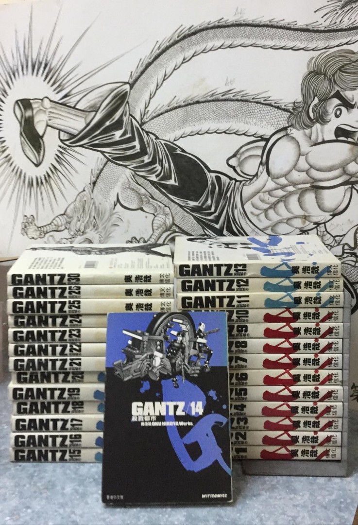 搬倉優惠019 Gantz 殺戮都市 1 26 30期待續 合共27本文傳出版作者奥浩哉自用書 書本 文具 漫畫 Carousell