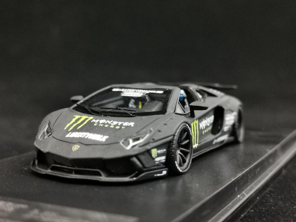全新1 64 Liberty Walk Lb Works Lamborghini Aventador Lp700 4 Roadster Monster Energy 玩具 遊戲類 其他 Carousell