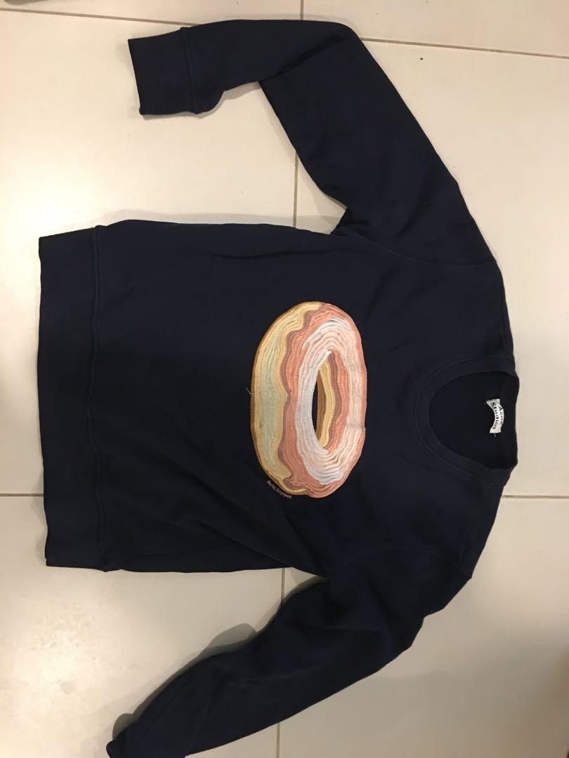 acne studios donut sweatshirt
