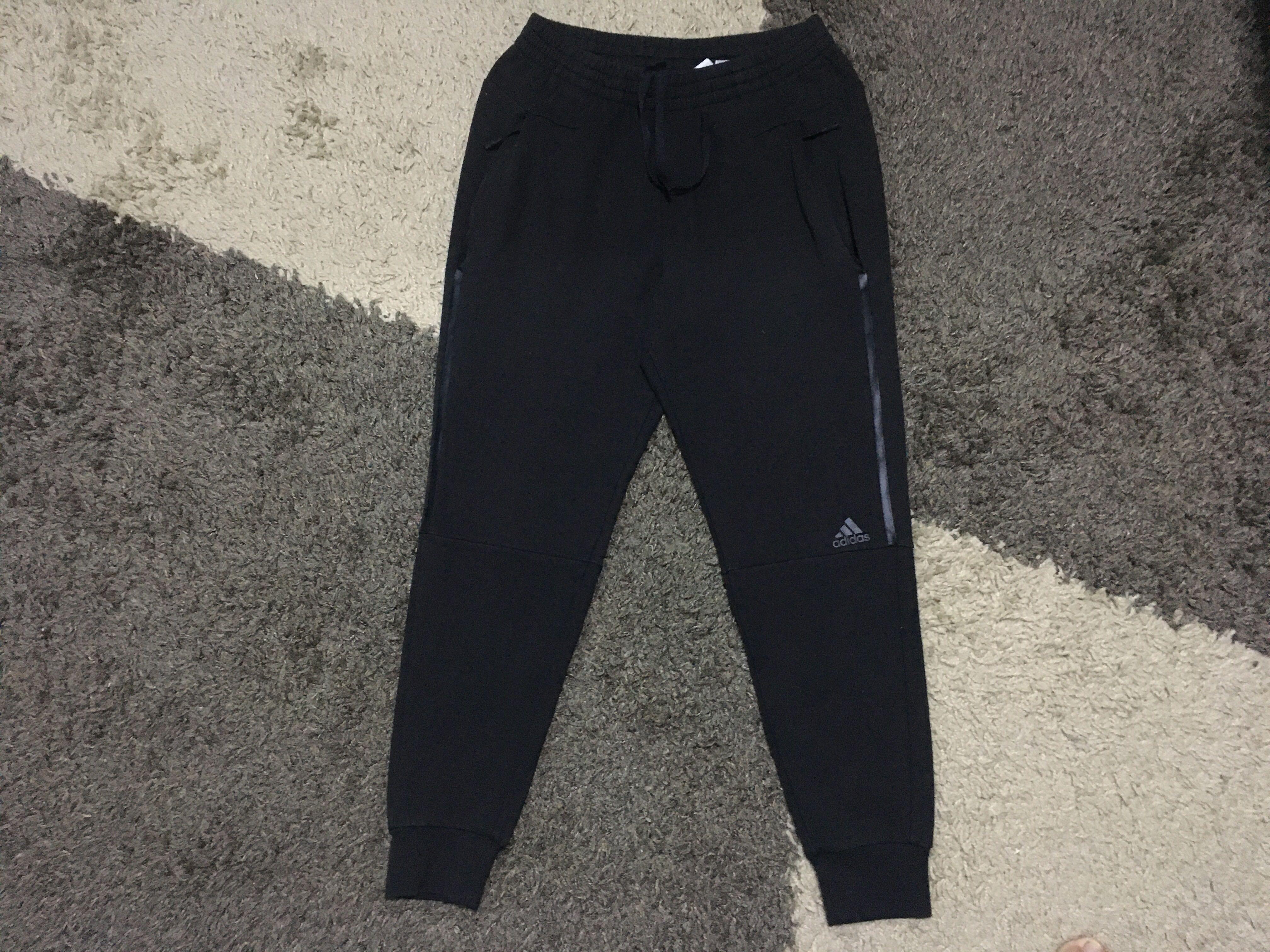 adidas dark grey joggers