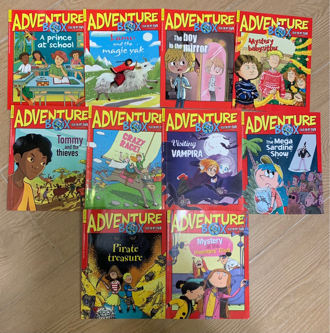 Adventure Box, 興趣及遊戲, 書本& 文具, 小說& 故事書- Carousell