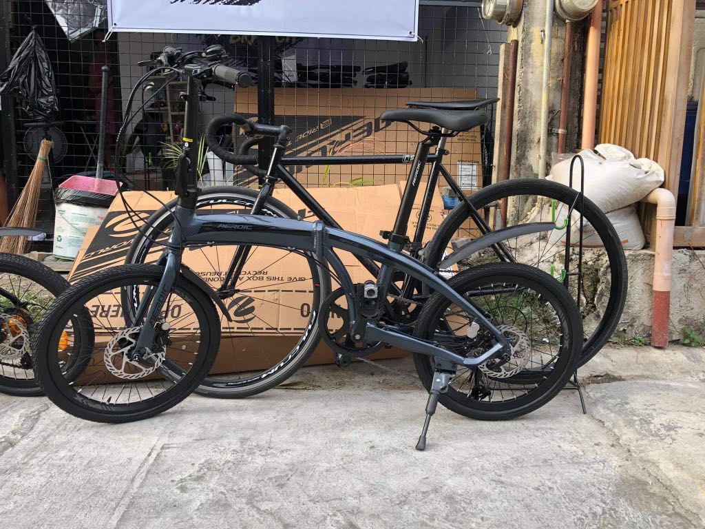 Aeroic Space Folding Bike Sports Equipment Bicycles Parts