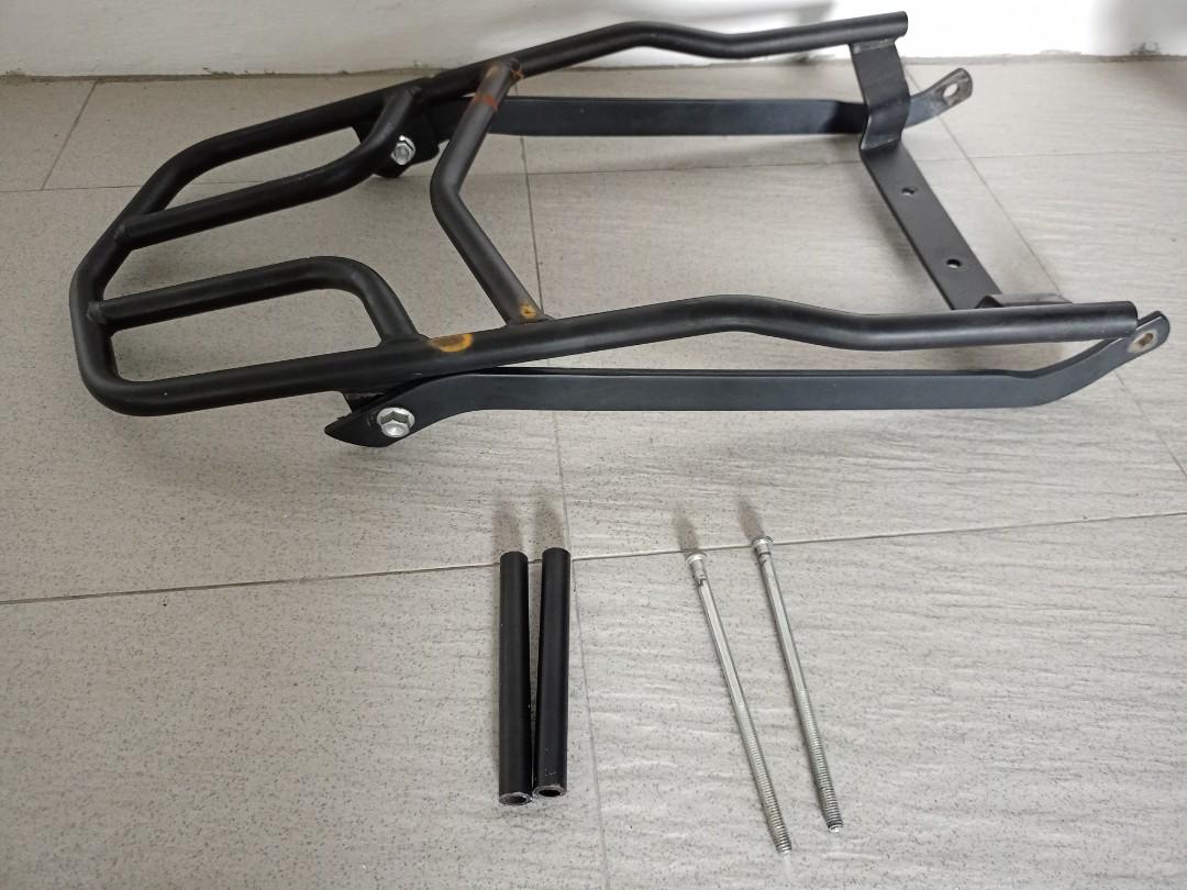 Aerox Back Rack Aerox rear rack, Motorcycles, Motorcycle Accessories on Carousell