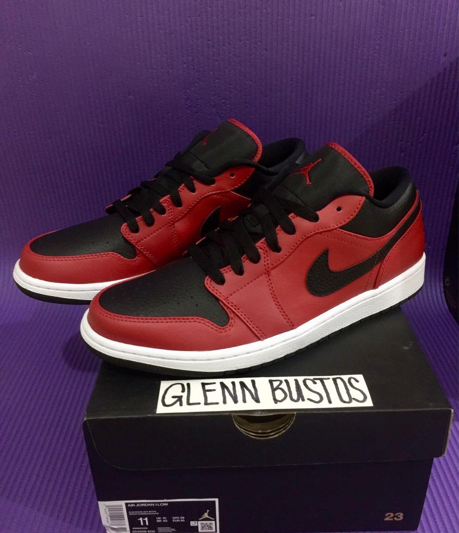 Air Jordan 1 Low 'Reverse Banned', Men 