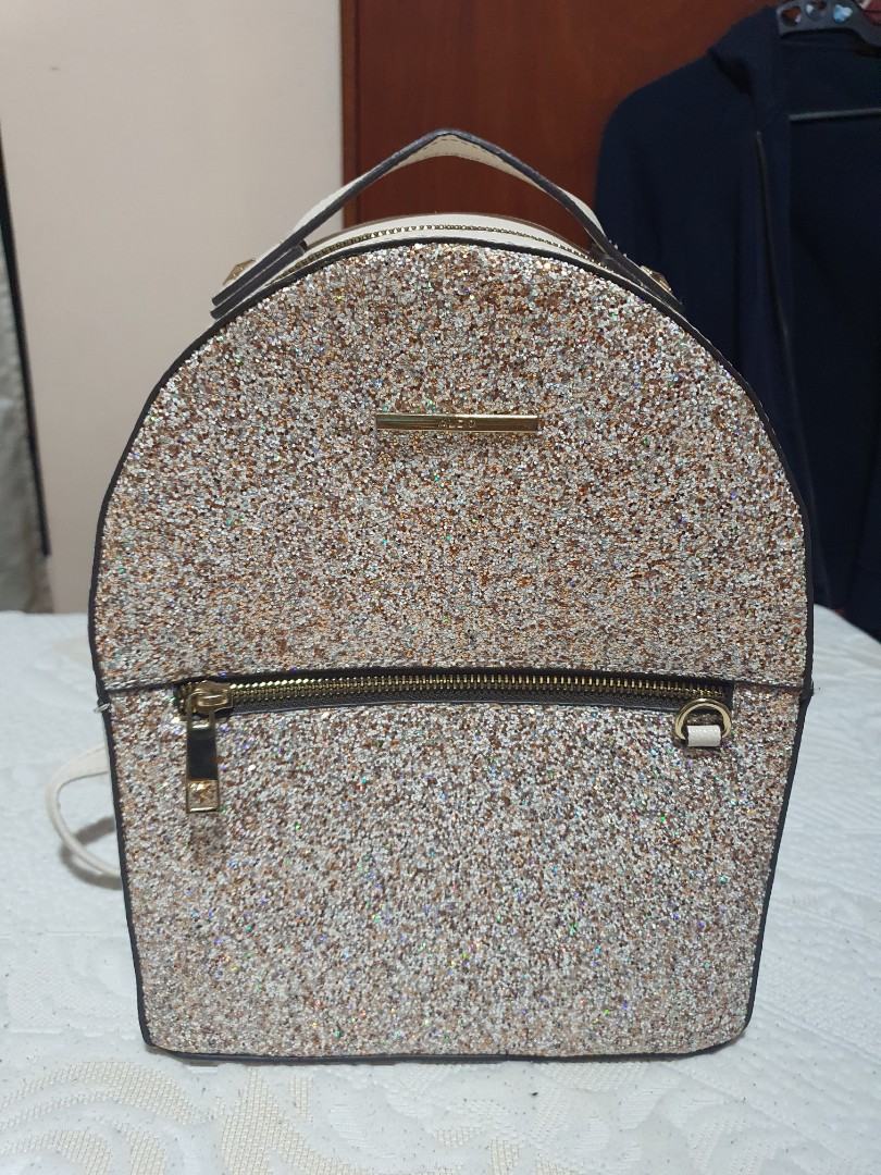 Aldo glittery backpack Women s Fashion Bags Wallets Backpacks