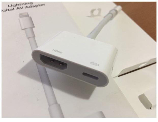 Apple MD826 MD826ZMA Lightning to HDMI Adaptor Computers Tech Parts Accessories Cables Adaptors on Carousell