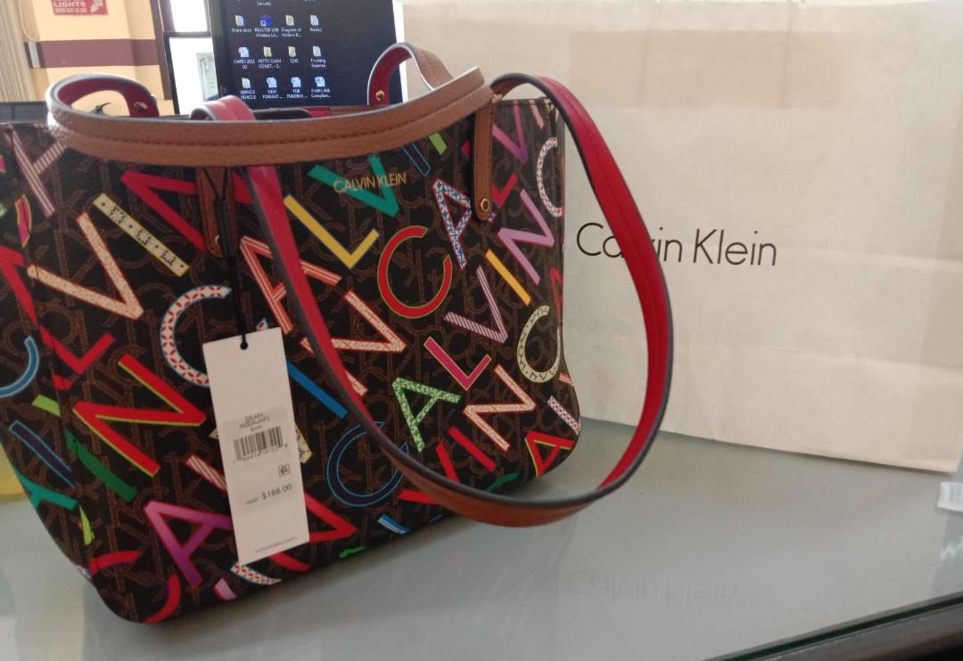 Calvin klein multicolor handbag online
