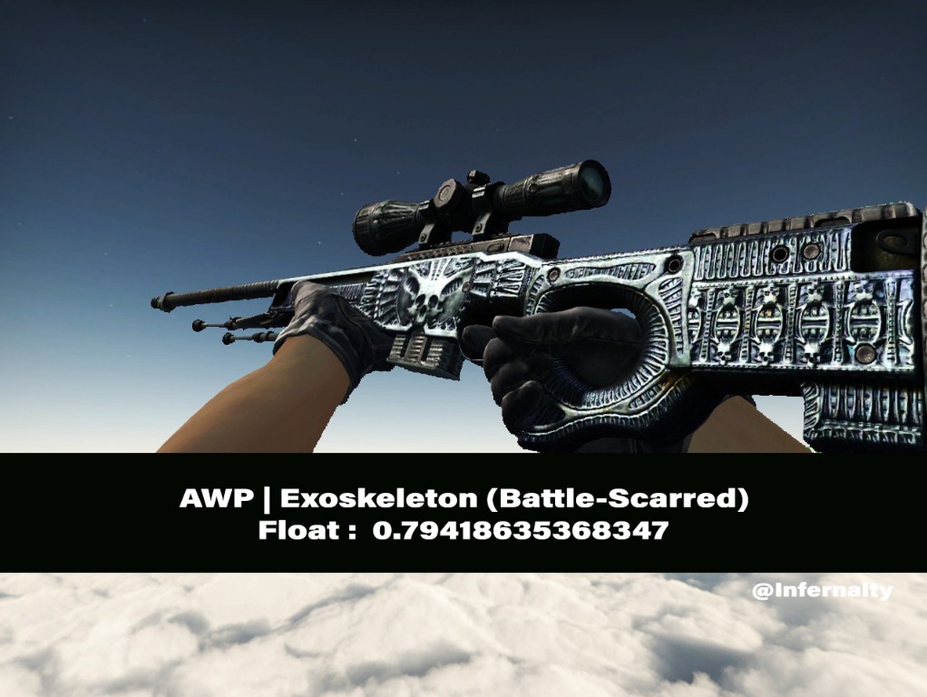 AWP  Exoskeleton (Well-Worn) - CS2 - Skinport