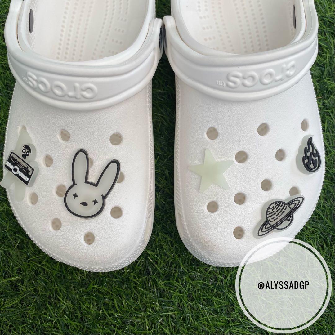 Crocs shoes bad bunny top