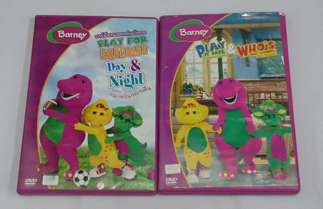 Barney 班尼DVD 9隻+VCD 2隻, 興趣及遊戲, 音樂樂器 & 配件, 音樂與媒體 CD 及 DVD Carousell