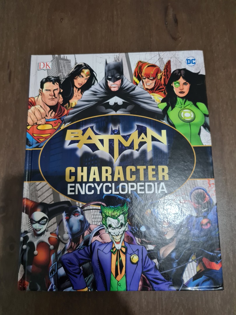 Batman Character Encyclopedia, Hobbies & Toys, Books & Magazines,  Children's Books on Carousell
