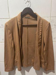 Blazer nude brown