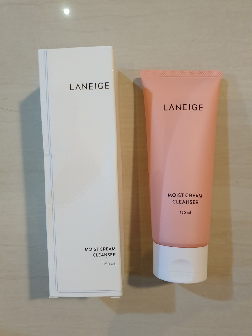 laneige moist cream cleanser