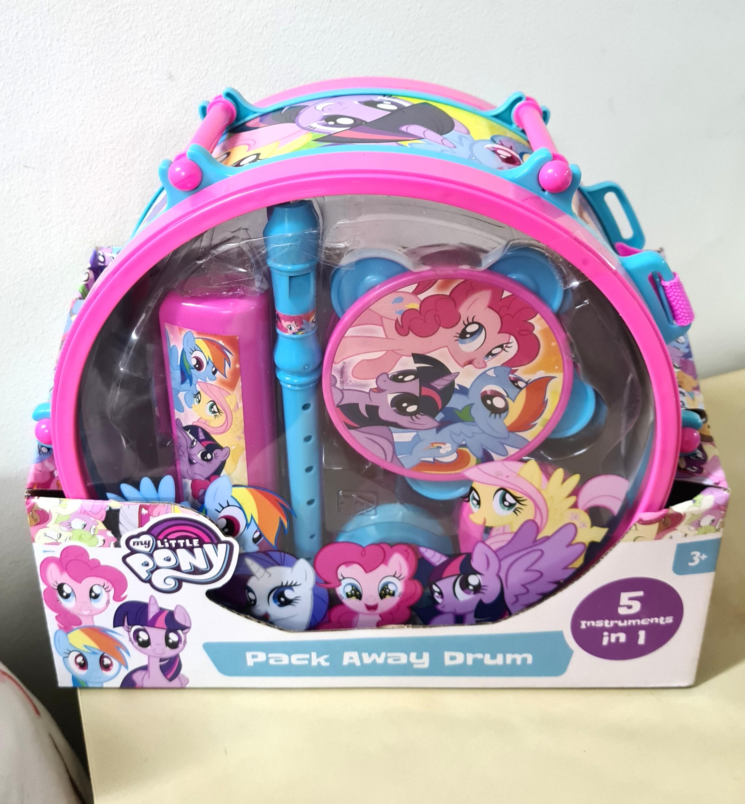 My little top pony drum set