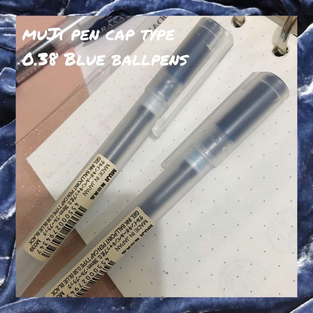 Preloved Colored Muji Pens 0.38, Hobbies & Toys, Stationary & Craft, Other  Stationery & Craft on Carousell