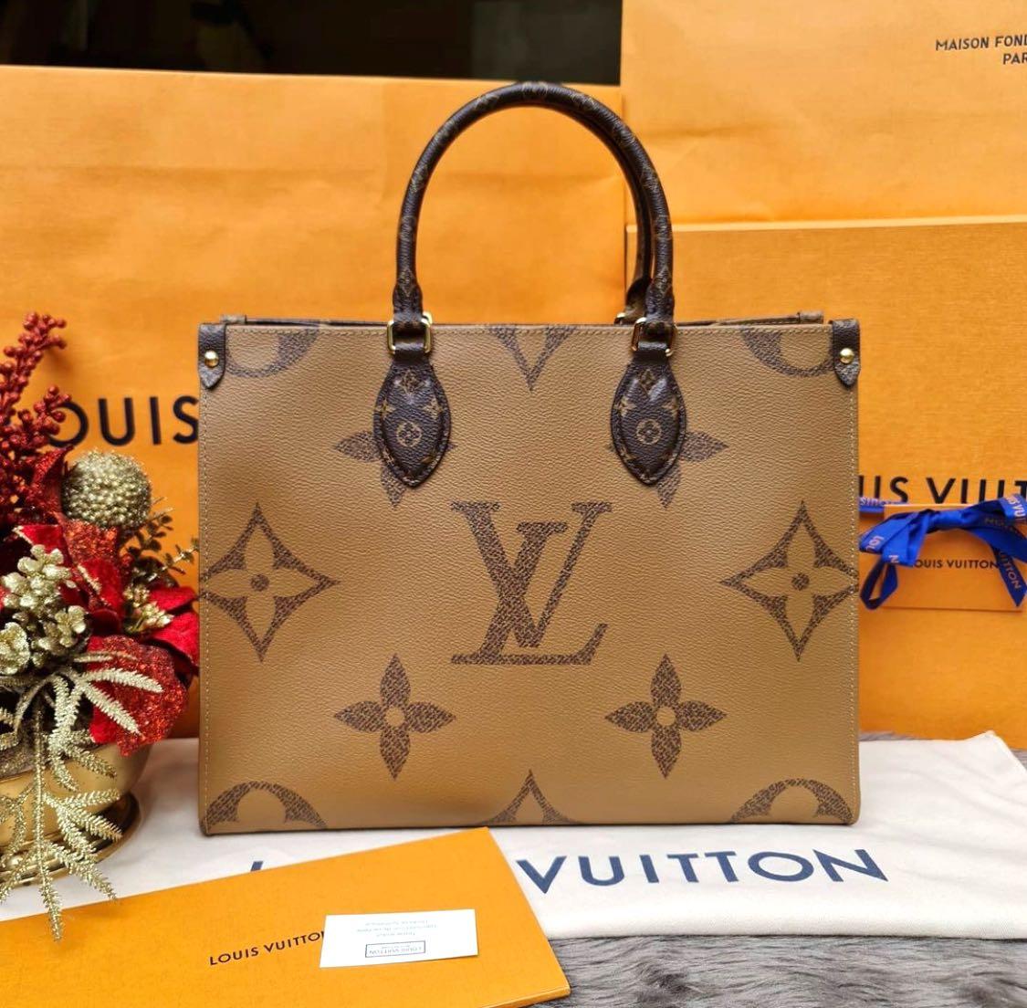 Louis Vuitton ONTHEGO GM Tote, Luxury, Bags & Wallets on Carousell