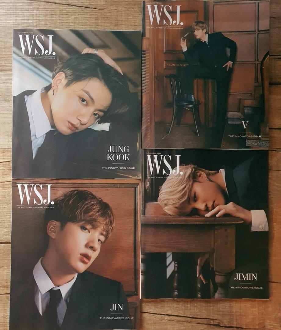 BTS Innovators Special Edition Covers WSJ. Magazine