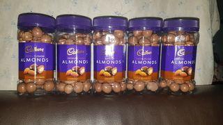 Cadbury coated almonds