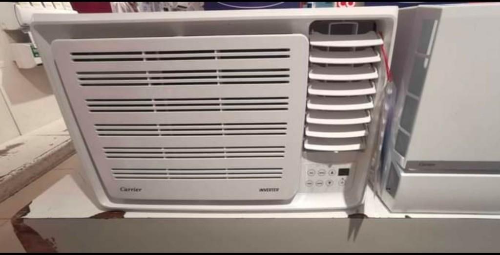 Carrier window type inverter, TV & Home Appliances, Air Conditioning ...