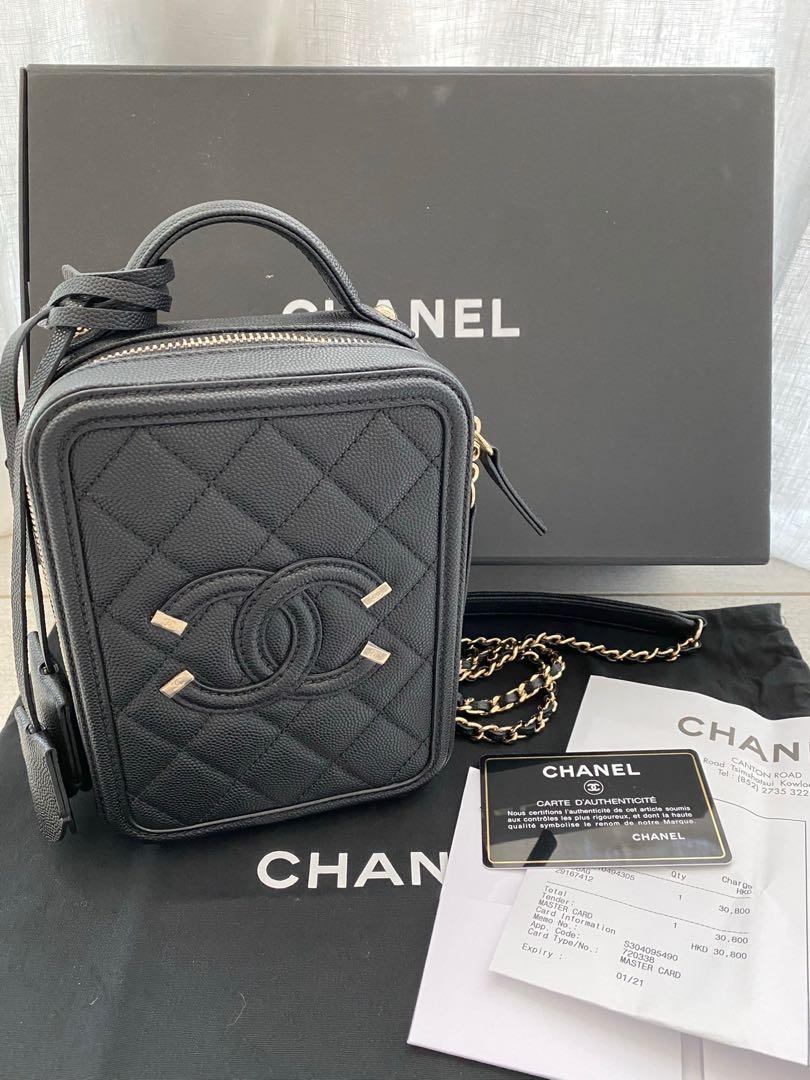 Chanel vertical vanity case cheap