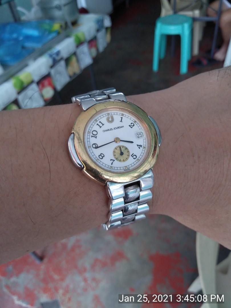 Charles jourdan watch swiss sales