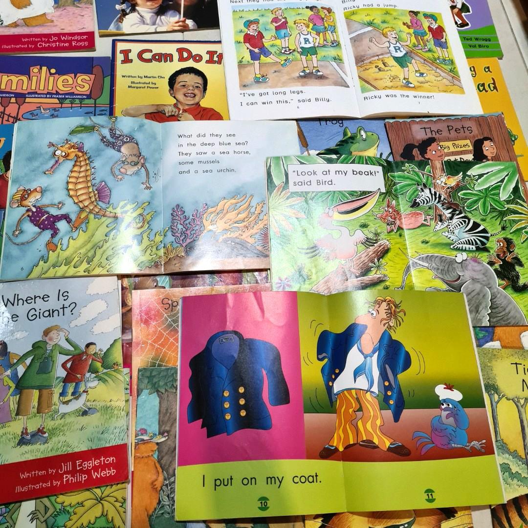 Children Readers + posters (Sails, Kites series) storybooks for