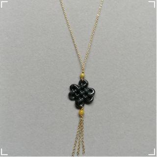 Chinese knot Ruyi Wuiji Jadeite Pendants