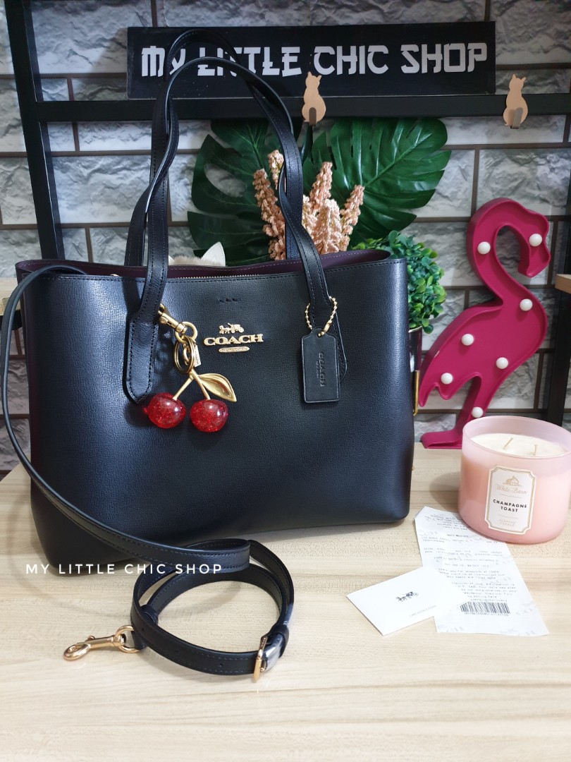 Coach avenue sales carryall black