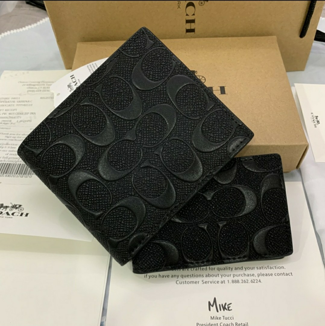 Coach Men Wallet Men S Fashion Bags Wallets Wallets On Carousell Coach Men Wallet Men S Fashion Bags Wallets Wallets On Carousell