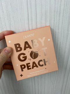 全新Colourpop baby got peach蜜桃色眼影盤