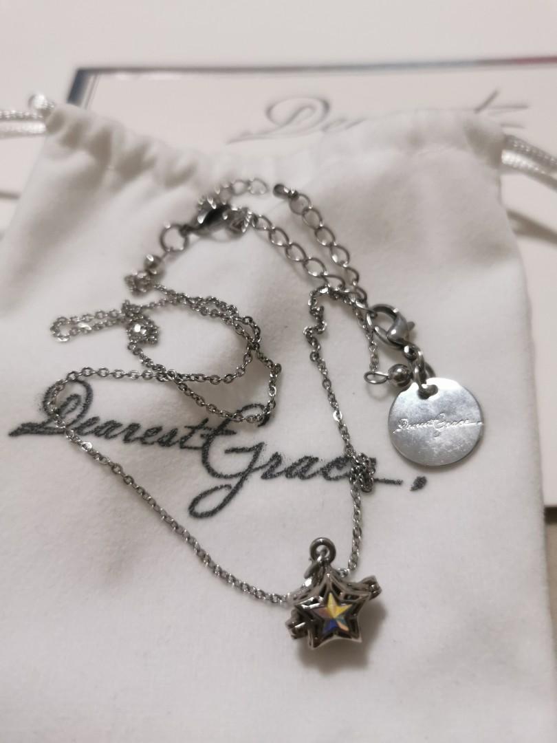 Dearest Grace Diffuser Necklace (Category: Necklaces) located in Singapore. Submitted by rockz889 (Listing ID 1065254348, Image 9). Description: Brand new dearest grace diffuser necklace Official website selling HKD598 = SGD102 No box for this necklace Get what you see.