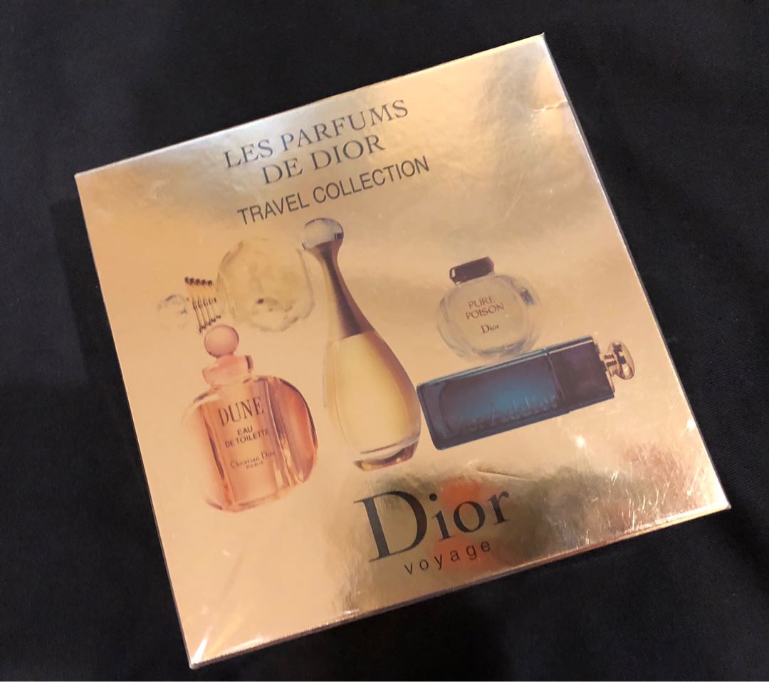 dior voyage perfume mini set