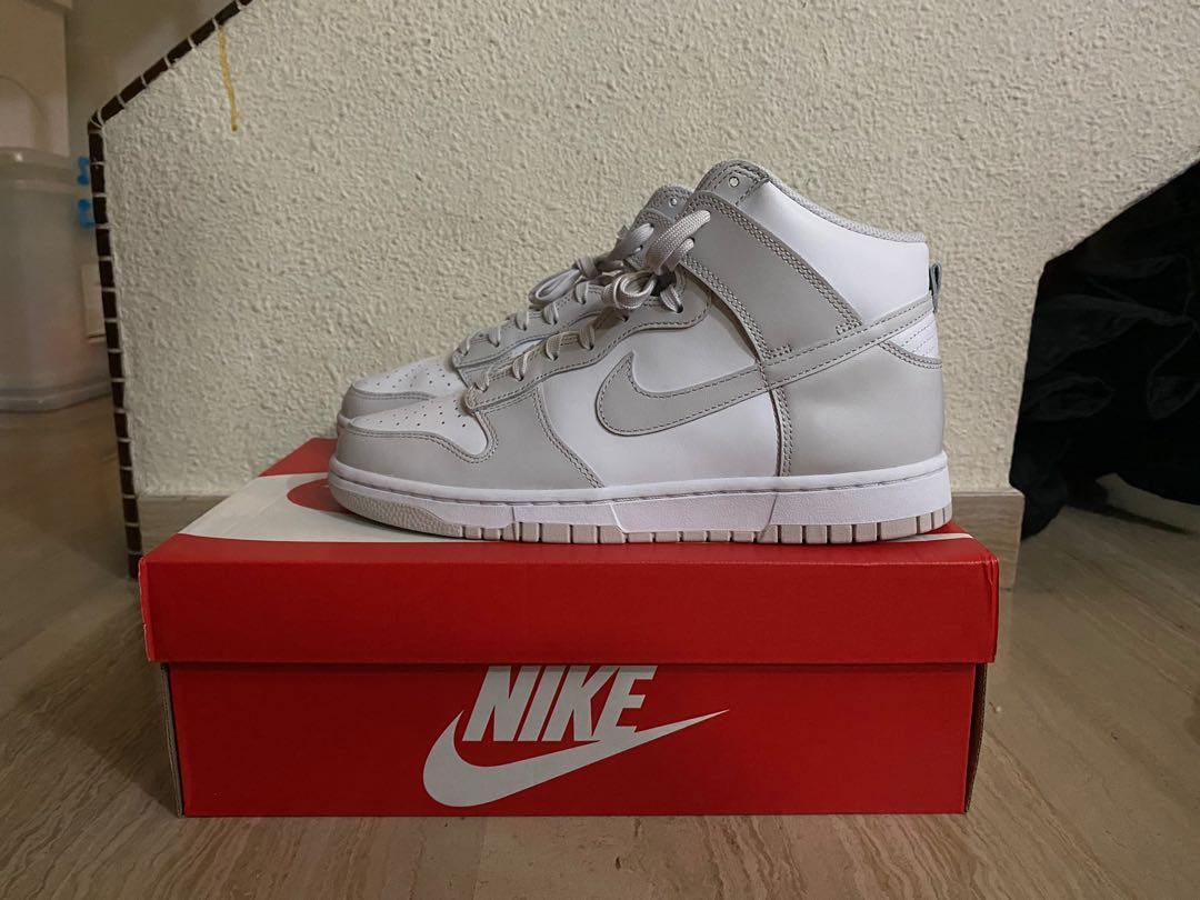 dunk high varsity grey