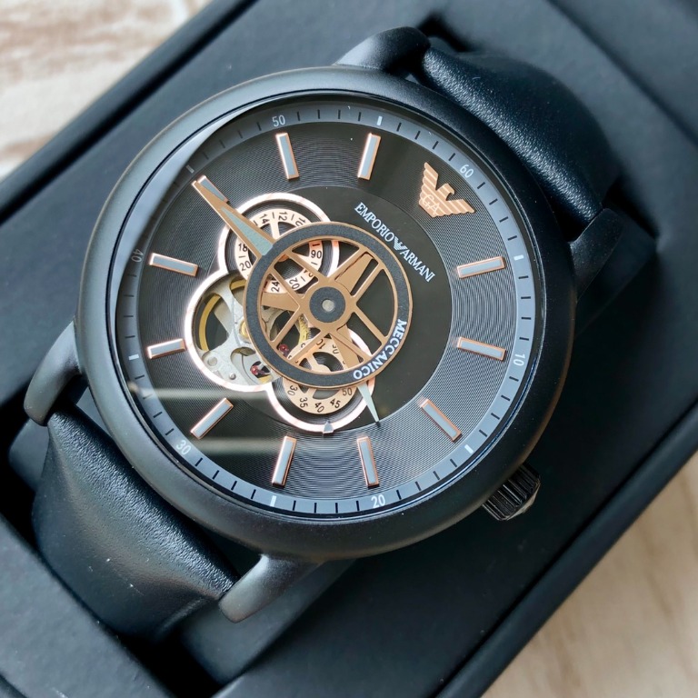 Emporio Armani AR60012 Mechanical Watch Luxury Watches on