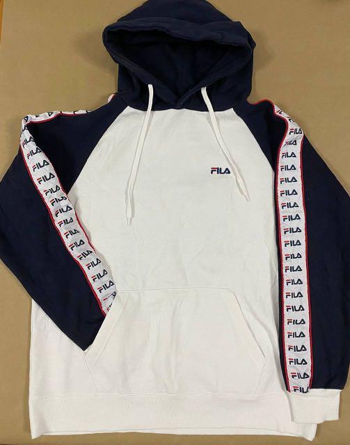 Fila Colourblock Sidetape Hoodie Men s Fashion Tops Sets Hoodies on Carousell