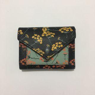 Floral Black Aesthetic Women’s Wallet