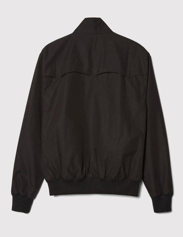 Fred Perry Re issues Black Harrington Jacket Made In England