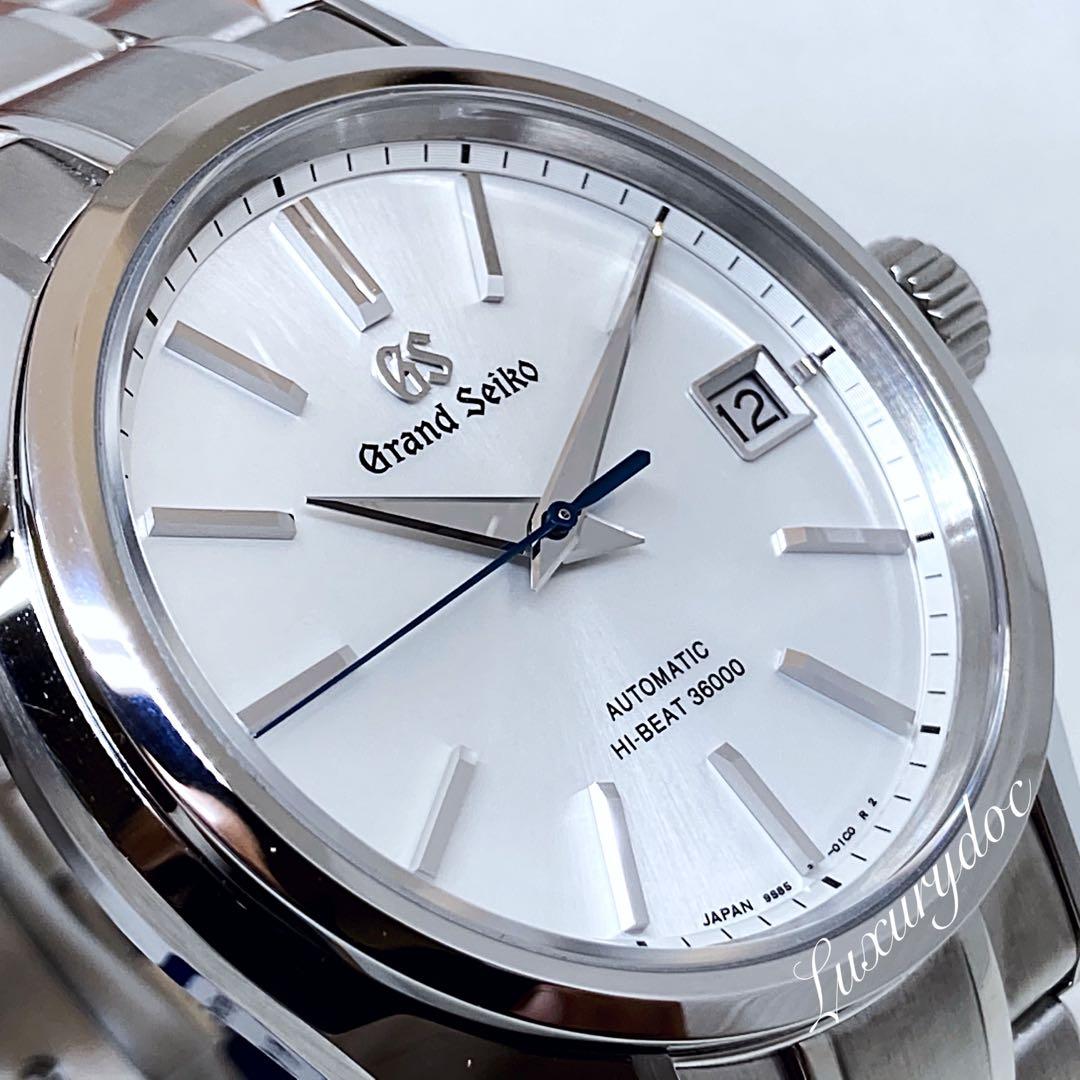 GRAND SEIKO HERITAGE COLLECTION AUTOMATIC HIGH BEAT 36000 44GS CASE  SILVER DIAL 40MM WATCH SBGH277, Luxury, Watches on Carousell