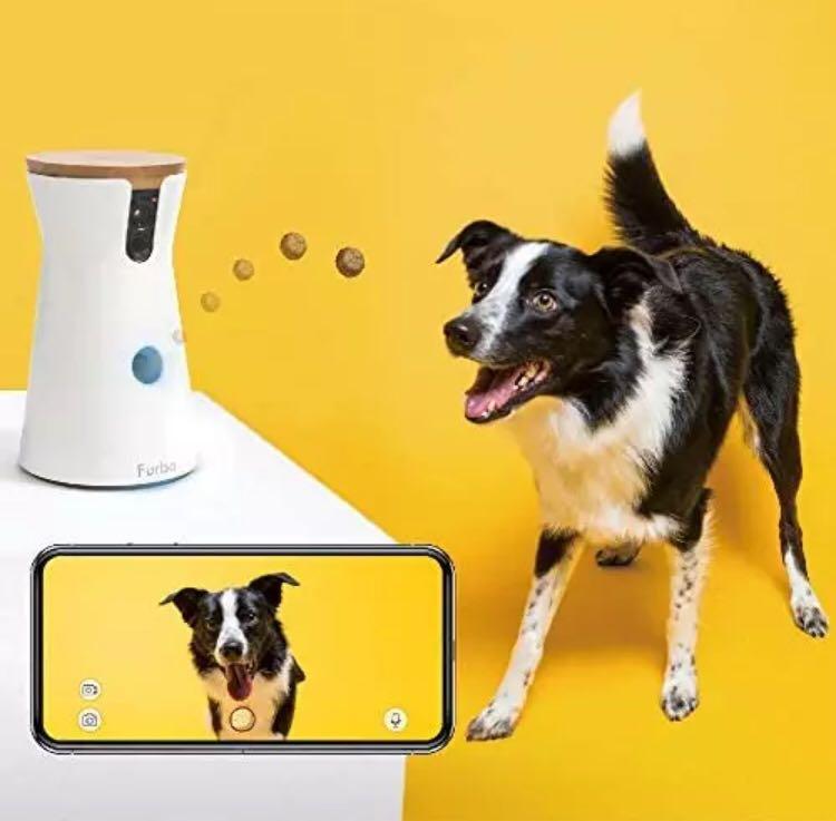 Furbo dog camera treat tossing full HD wifi pet camera and 2 way audio designed for dogs compatible with alexa Pet Supplies Homes Other Pet Accessories on Carousell