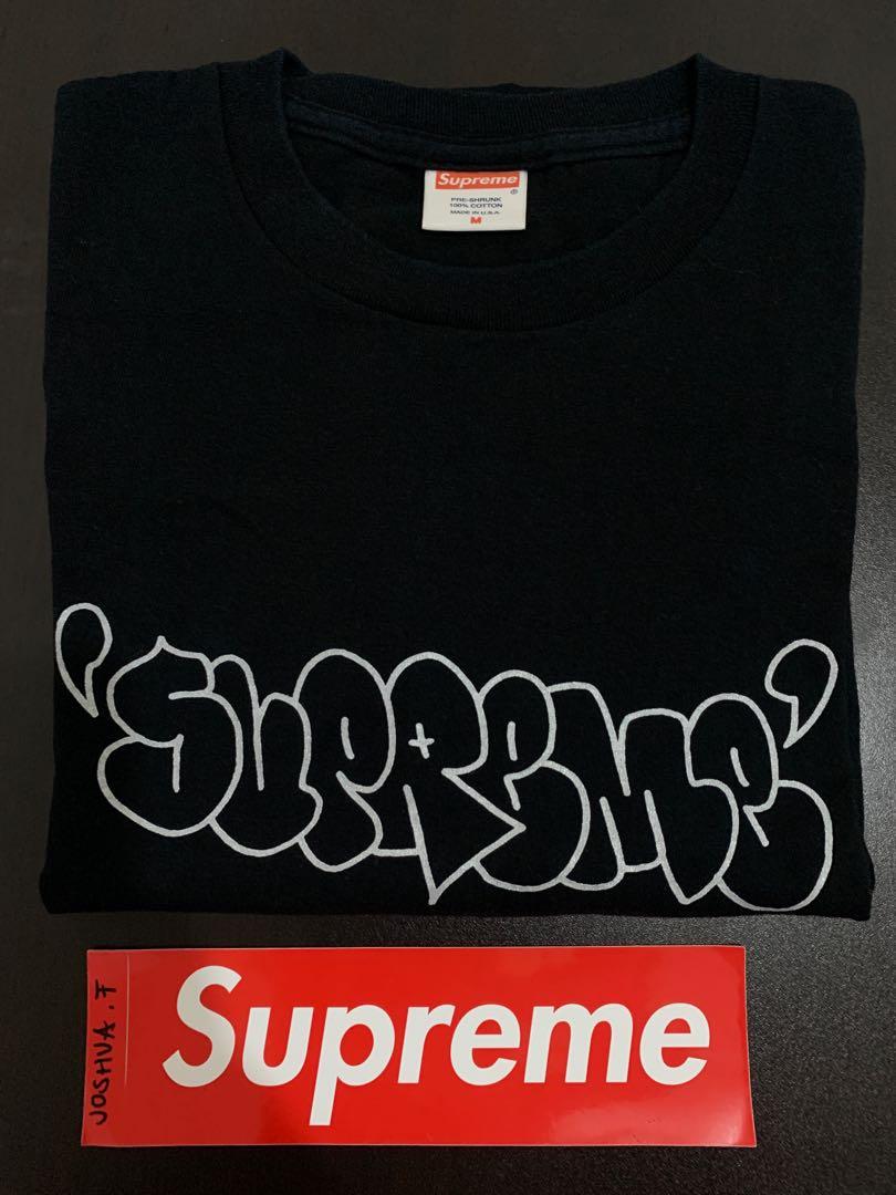 FW2008 Supreme x Ja Grafitti Box Logo Men s Fashion Tops Sets