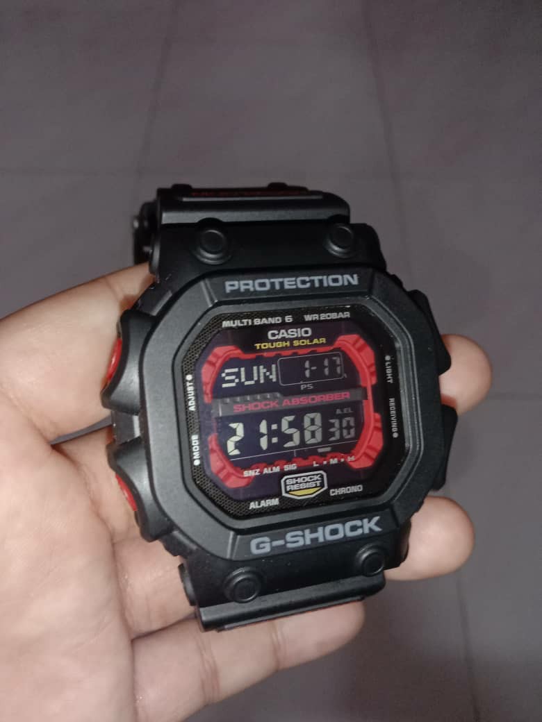 G shock king spender merah