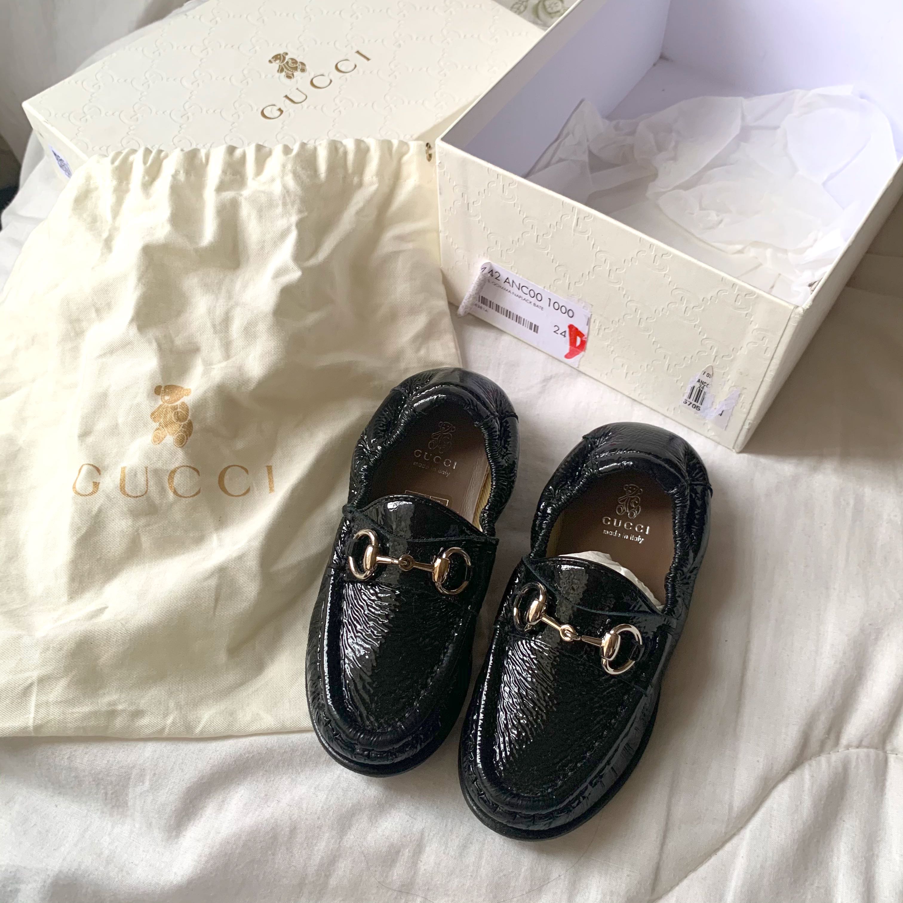 Gucci baby loafers store