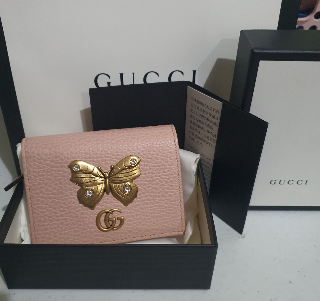 Gucci marmont butterfly deals