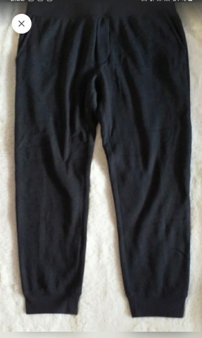 H M Training Pants Fesyen Pria Pakaian Bawahan di Carousell