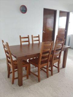 wooden chairs ikea tables chairs carousell singapore
